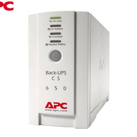 UPS 650VA APC BACK-UPS CS BK650EI TOWER WHITE